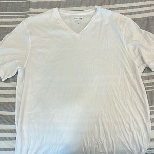 White Lacoste Men's XL V Neck Never Worn